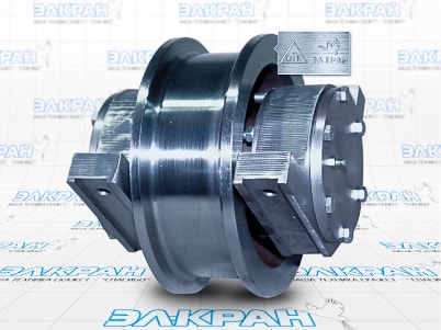 Колеса крановые двухребордные (K2Р)